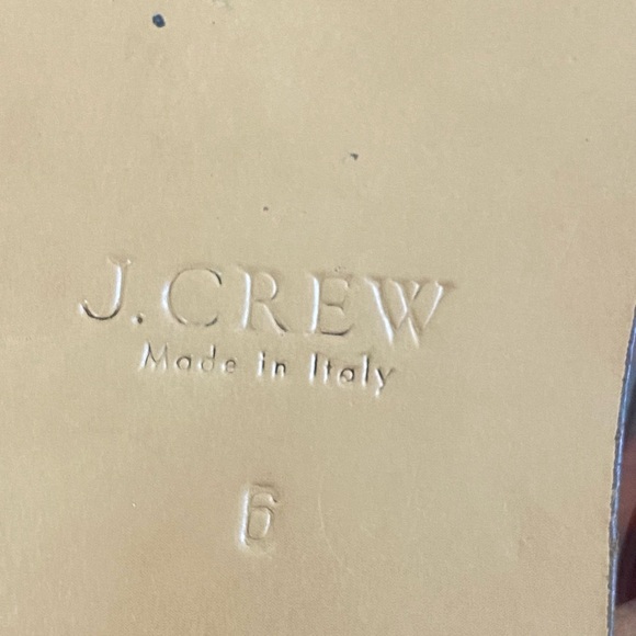 J. Crew Bali Tortoise Slides Sandals - Picture 8 of 8